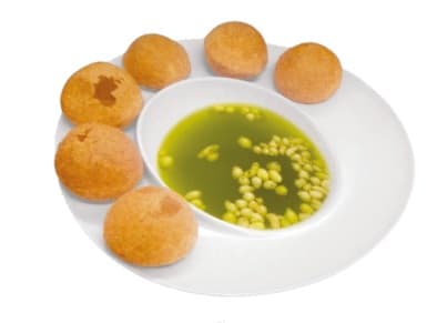 Pani Puri Plate