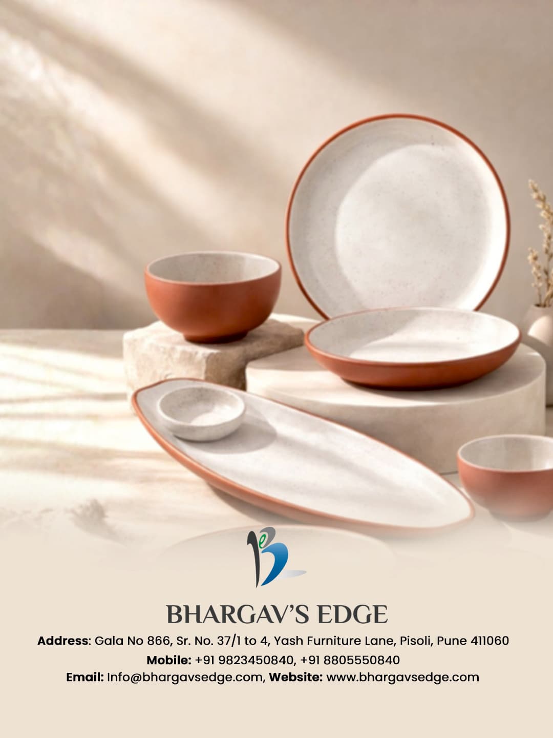 Bhargav's Edge tableware collection